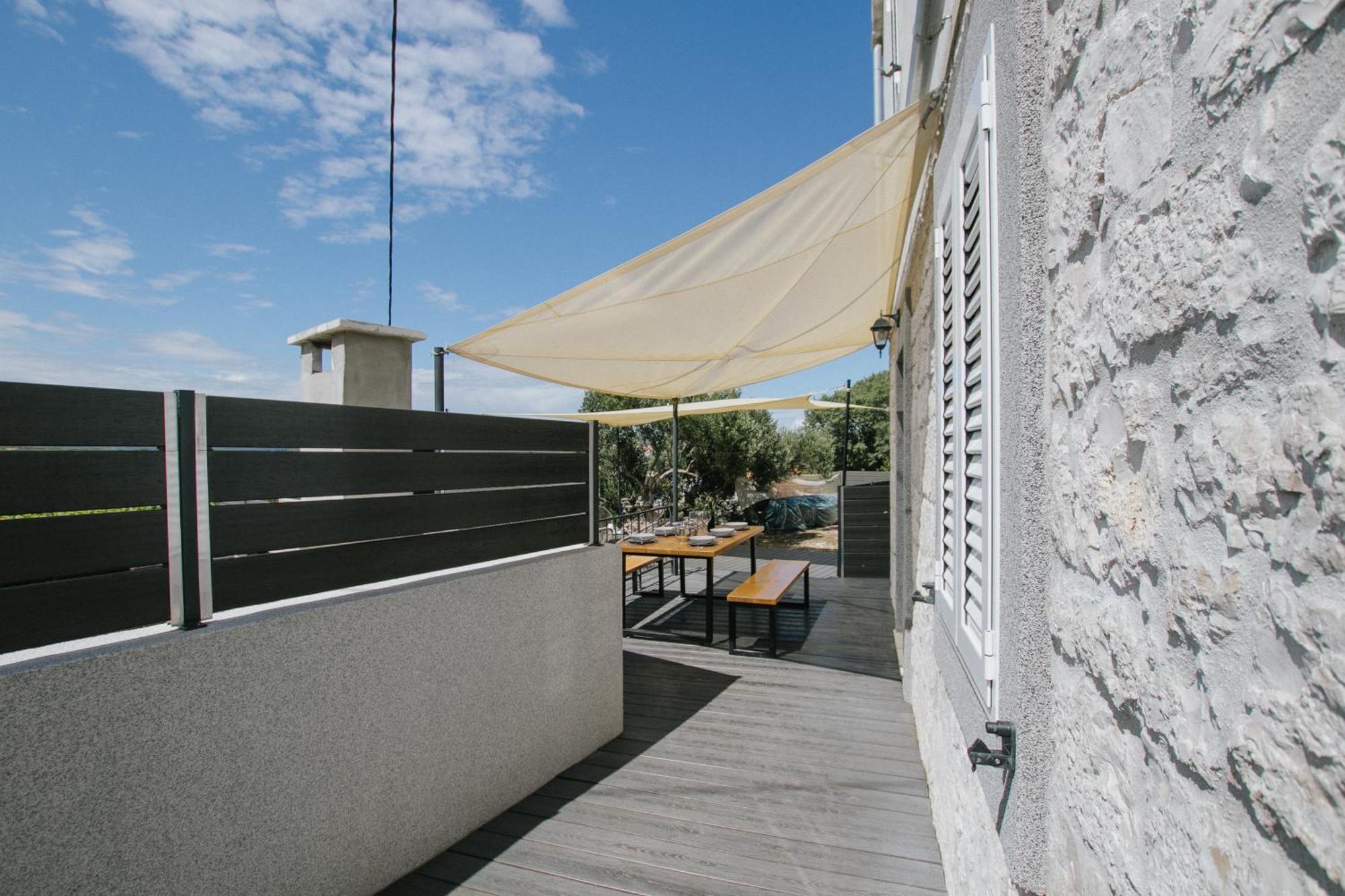 House Marija Drvenik Mali Villa Trogir Bagian luar foto