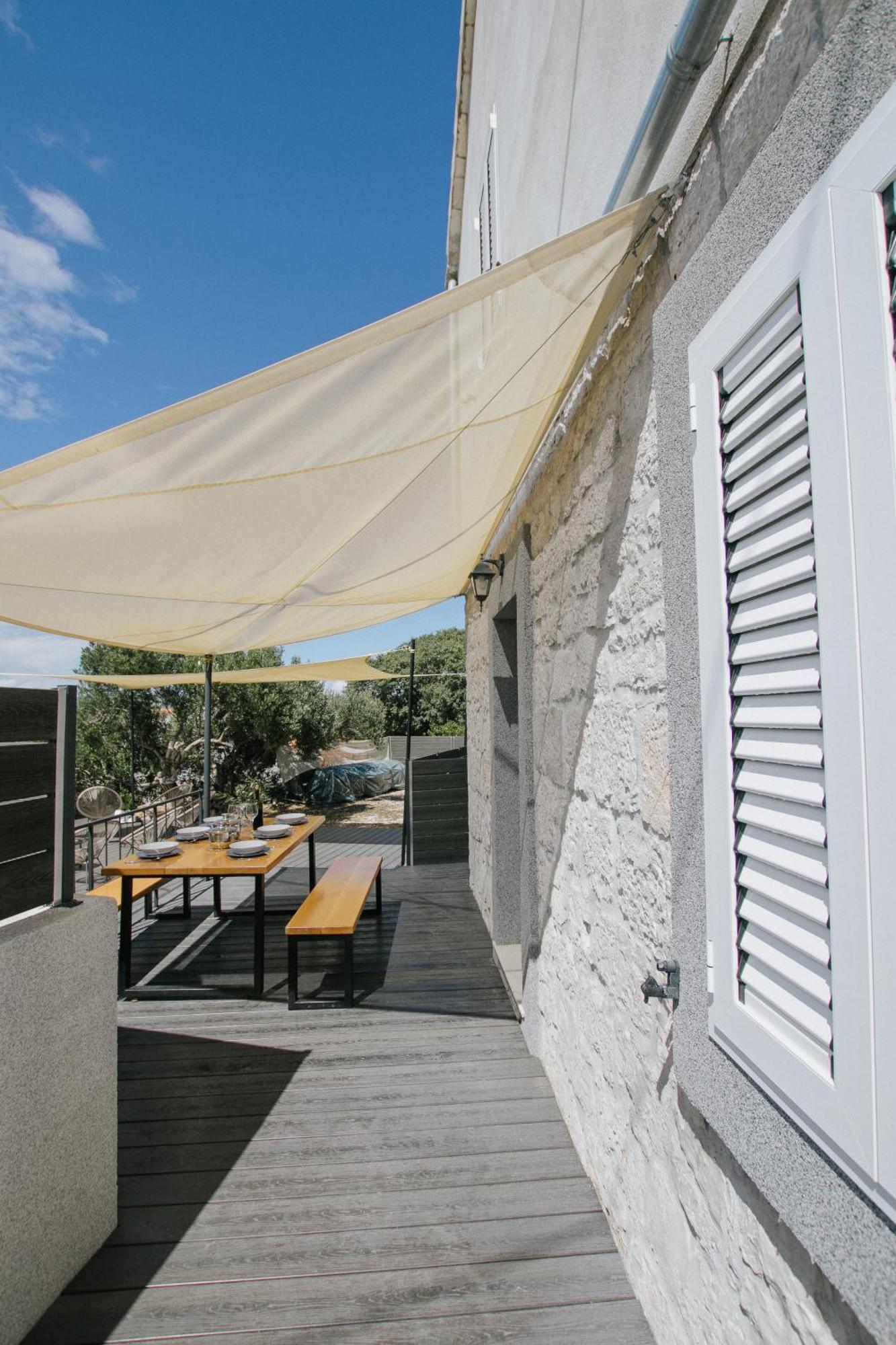 House Marija Drvenik Mali Villa Trogir Bagian luar foto